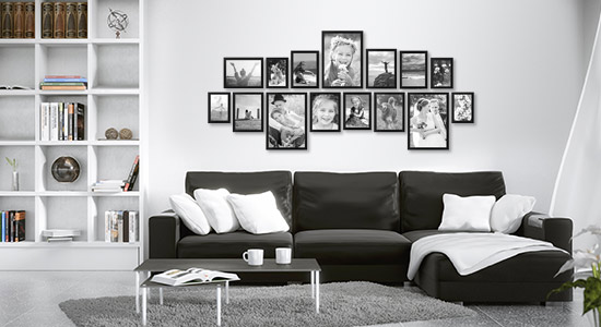 Wandgestaltung Spiegel Im Wohnzimmer Ideen - Minimalistisches und